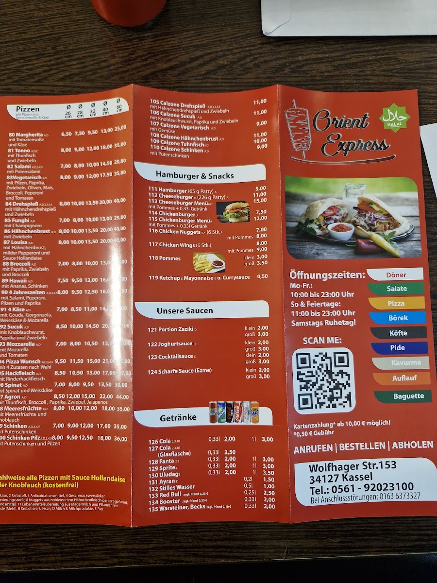 Menu Orient-Express-1